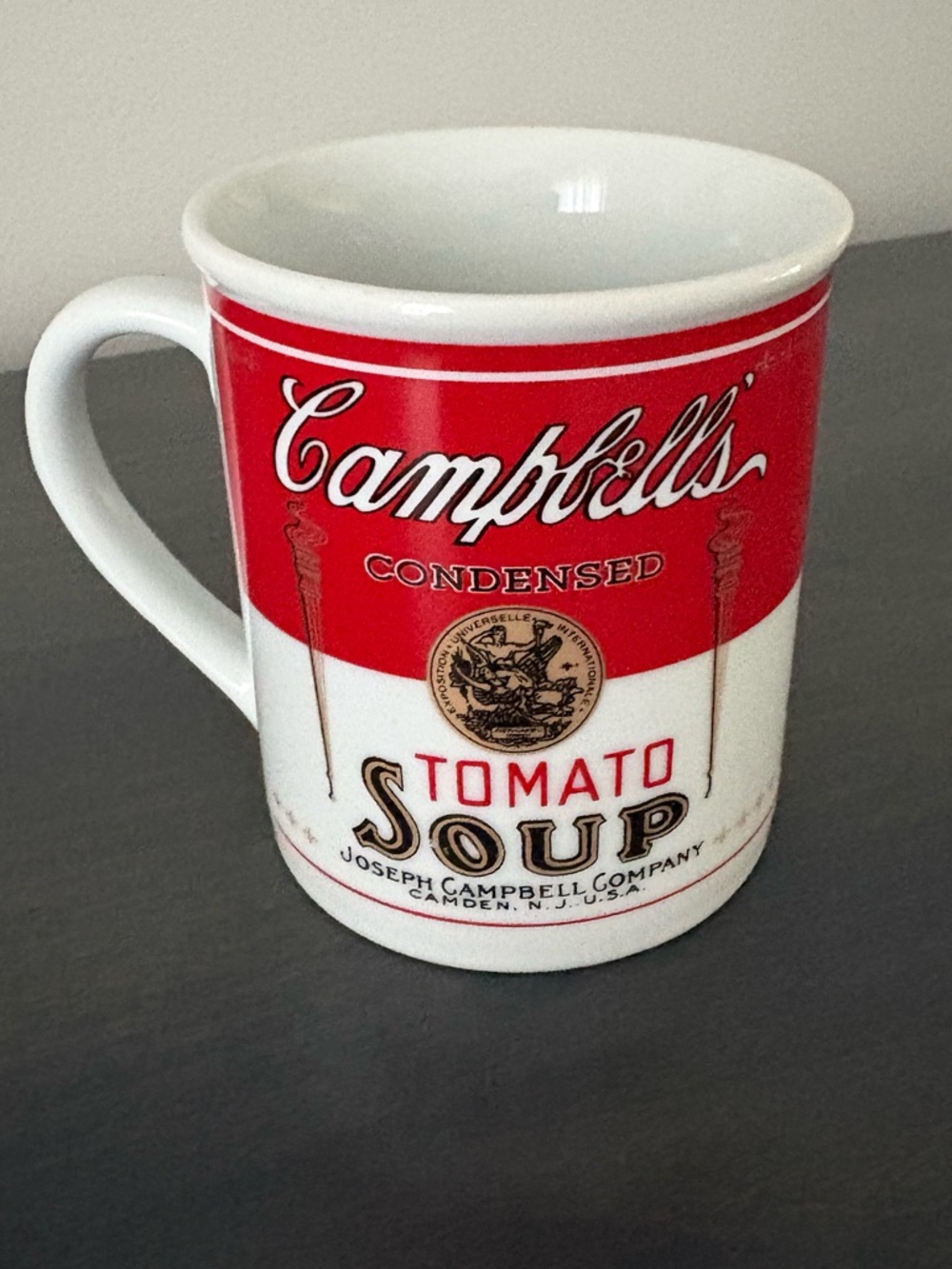 Campbell’s Soup 125th Anniversary 1994 Vintage Ceramic 8 Ounce Mug Tomato Soup